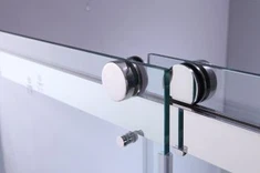 Dubultā bīdāmā stikla dušas ekrāns